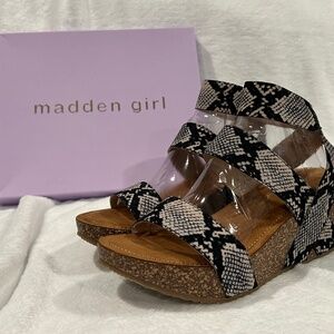 Madden Girl Snakeprint Heels